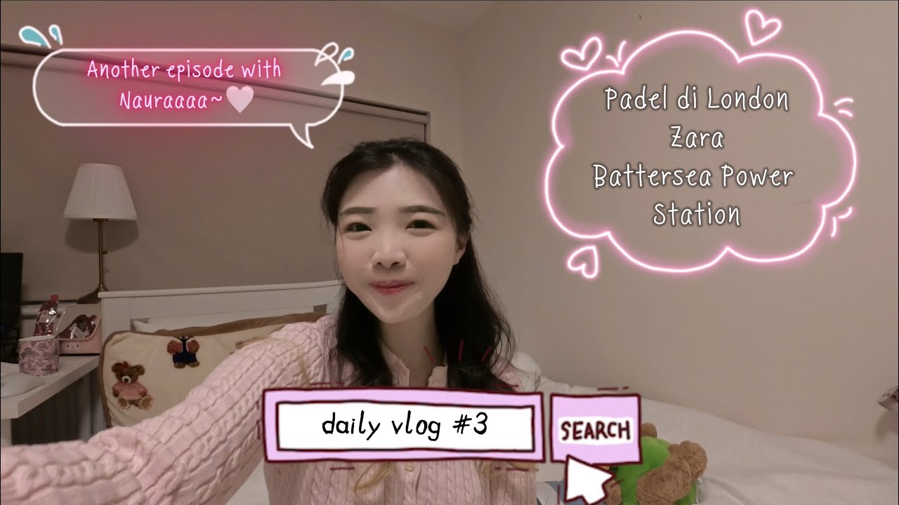 Padel di London, eat and shop at Battersea Power Station! 🥞 🛍️ | Daily Vlog Ep. 3🫶🏻✨