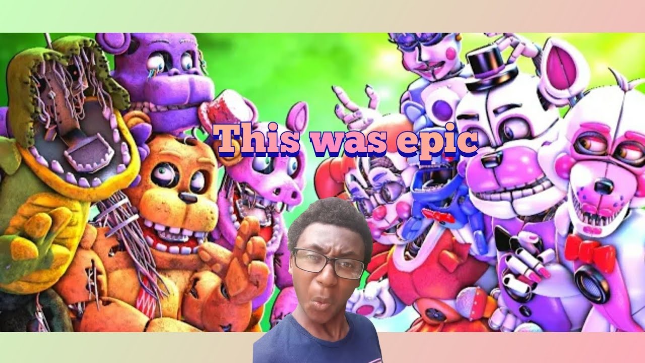 [SFM FNaf ] Withered Melodies vs Sister Location  @AnimationTime reaction