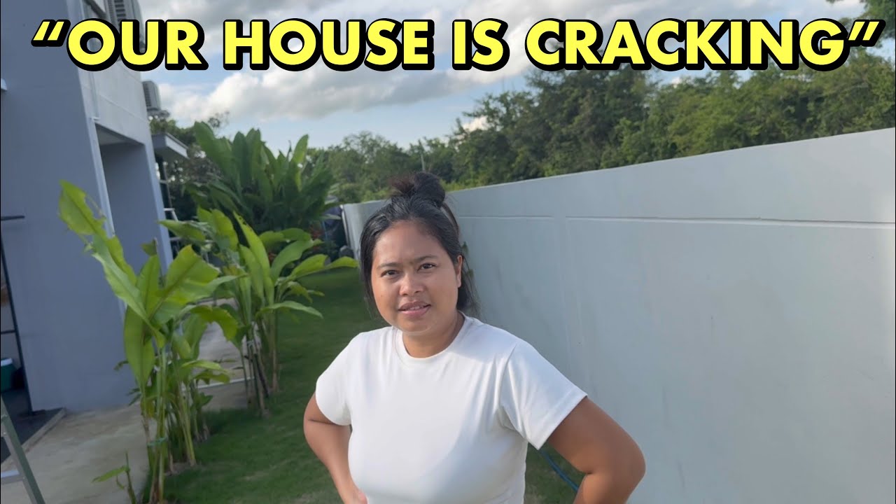 Our house is cracking, surprise guests, and cheap Norway fish in Thailand