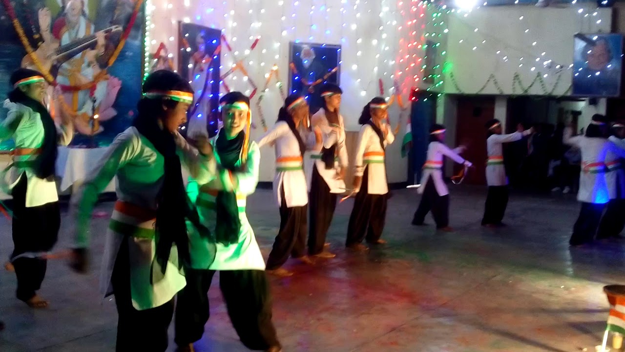 Yoga dance performance