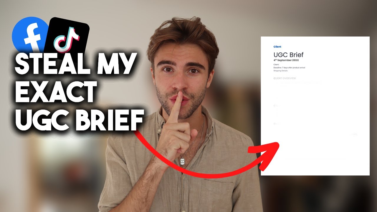The Perfect UGC Brief - How To Brief UGC Creators