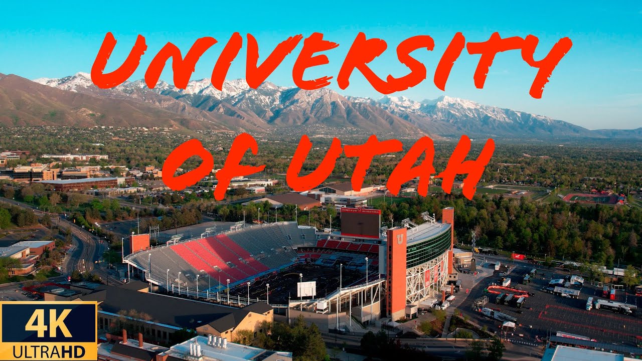 [4K][Serene Music][Virtual Tour] Walking Tour of University of Utah Campus