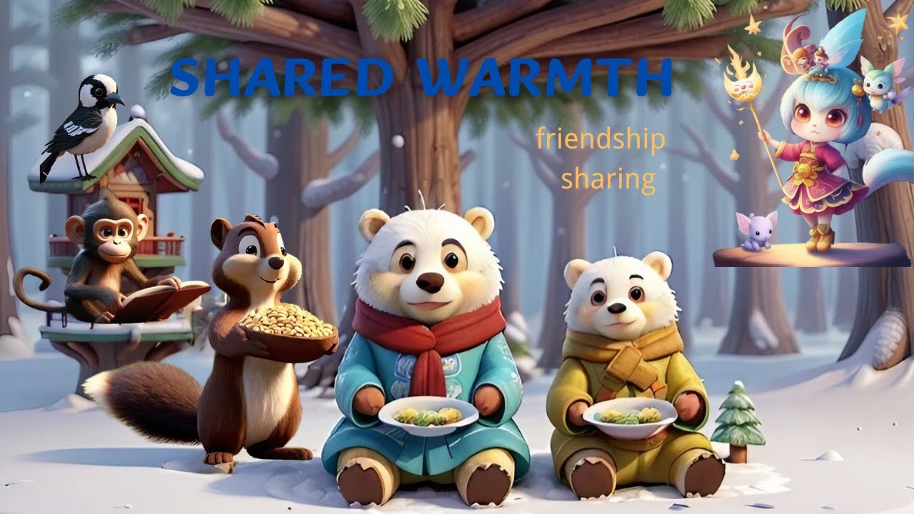 《Shared Warmth》/friendship/sharing/sleep stories