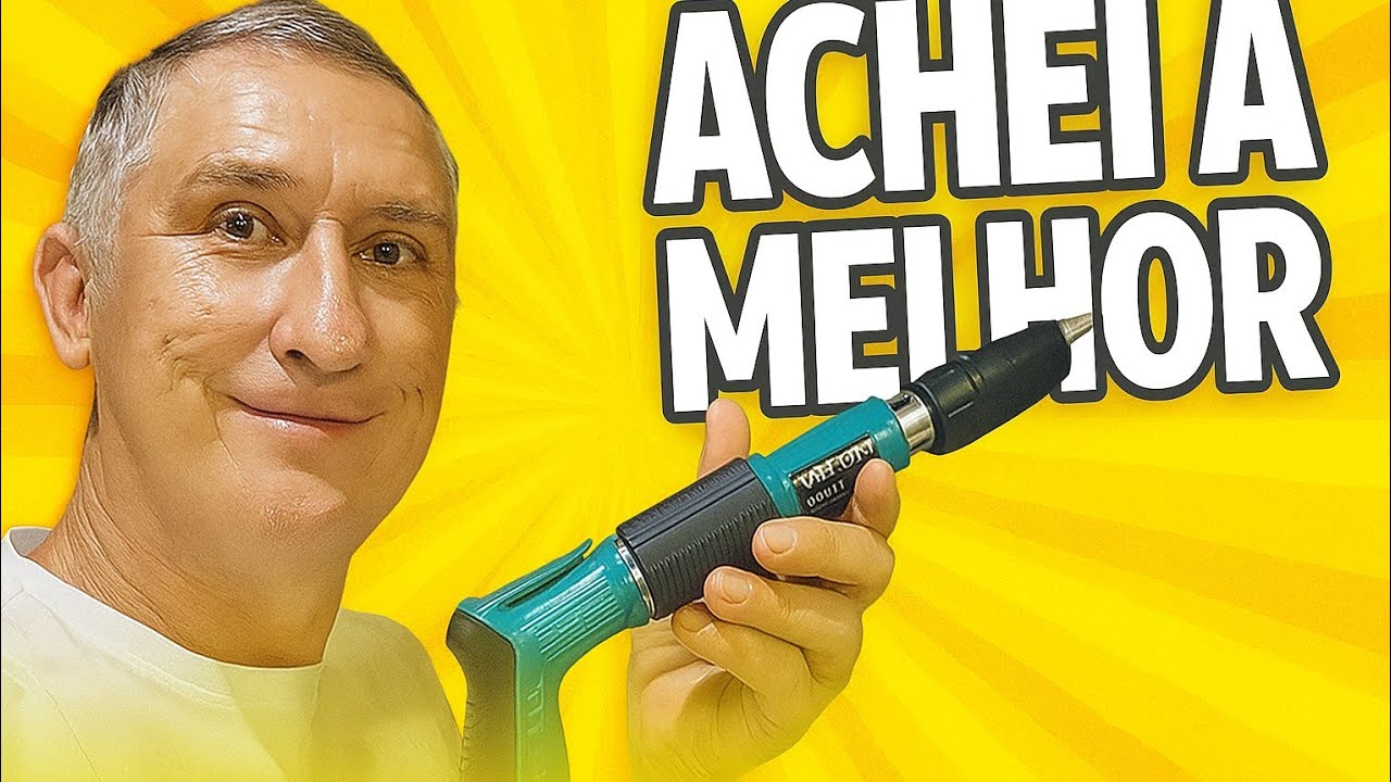 Melhor pistola finca pino que já conheci, boa barata e eficaz melhor custo beneficio para sua obra