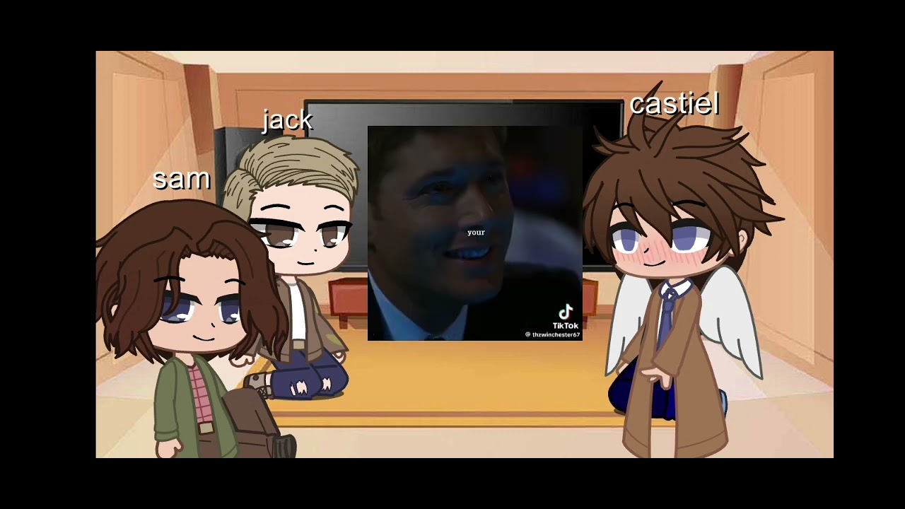 supernatural react to/ (1/?)   dastiel