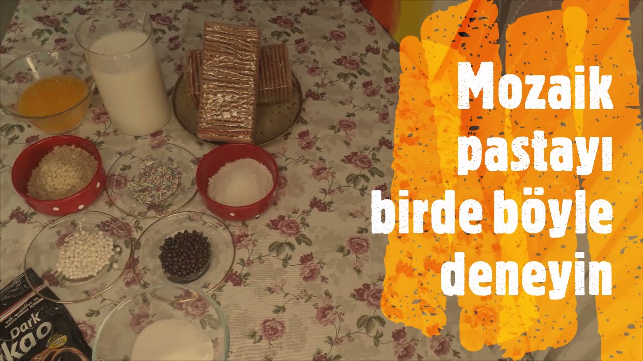 Mozaik pastayı hiç böyle denemediniz... Çikolata topları Nefis tatlı..