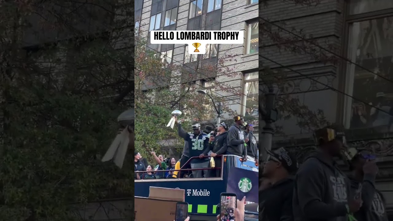 Richard Sherman celebrating the Seahawks SB LV win!