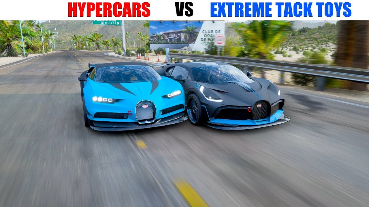 FORZA HORIZON 5 - EXTREME TRACK TOYS VS HYPERCARS | DRAG BATTLE | FH5 ONE MILE DRAG RACES