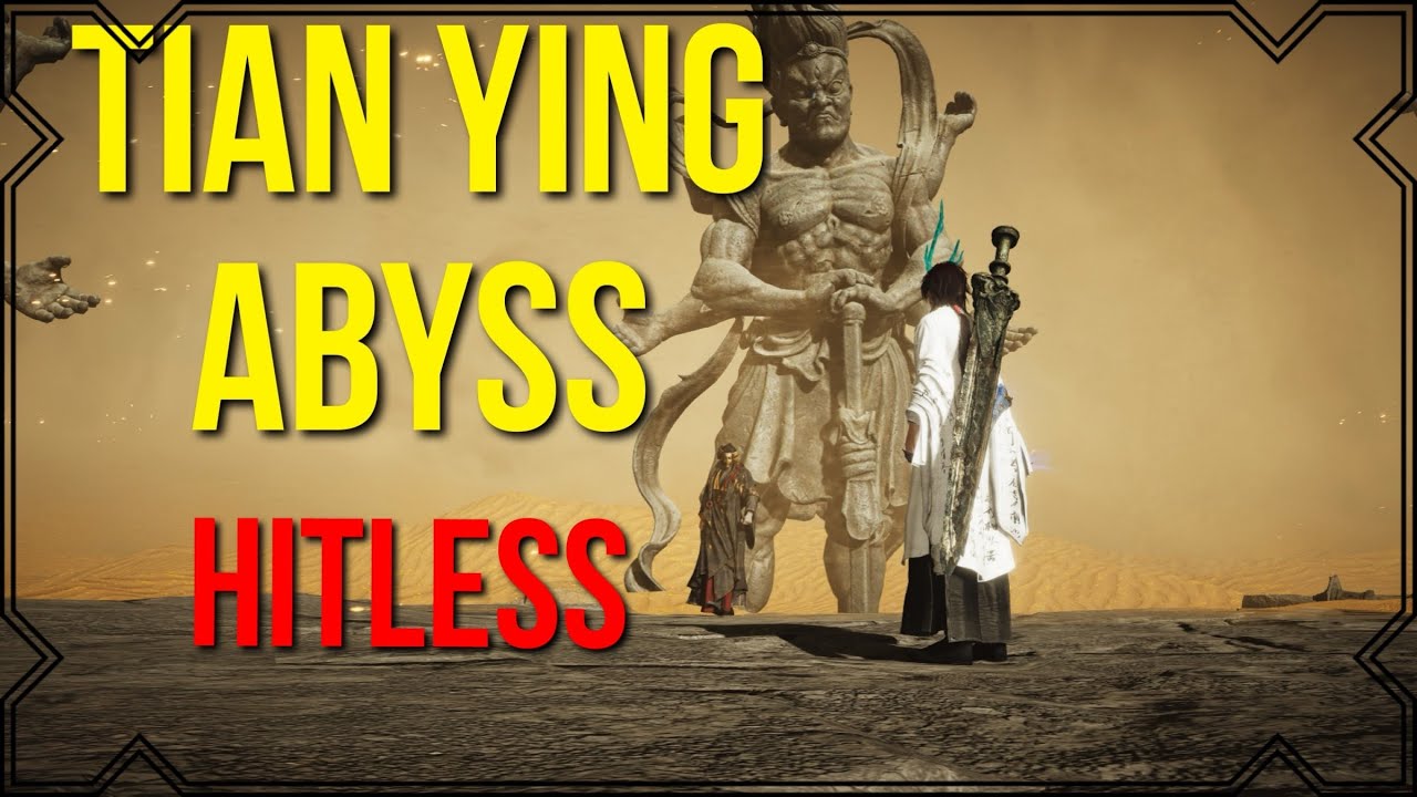 Where Winds Meet -  Tian Ying Abyss - Hitless (Gameplay)