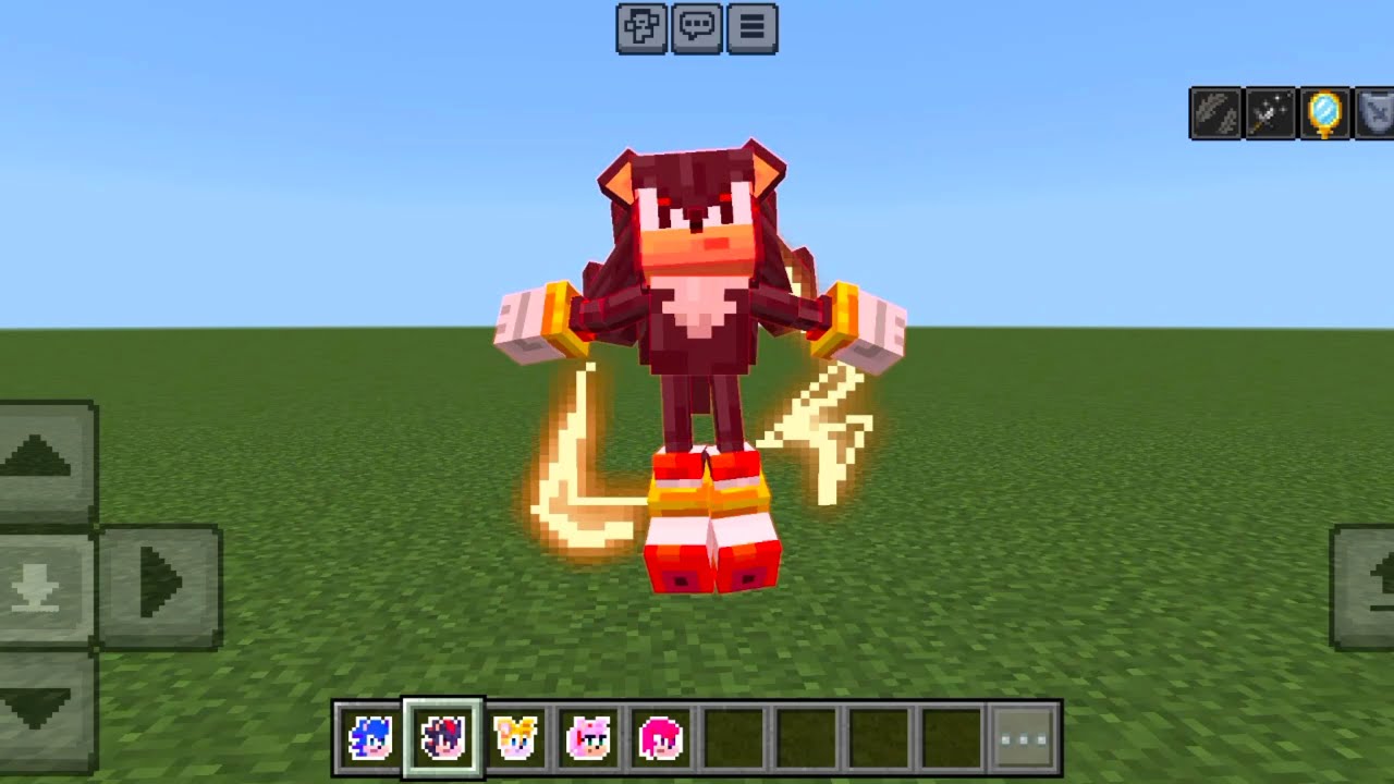 New Release Sonic ADDON in Minecraft PE
