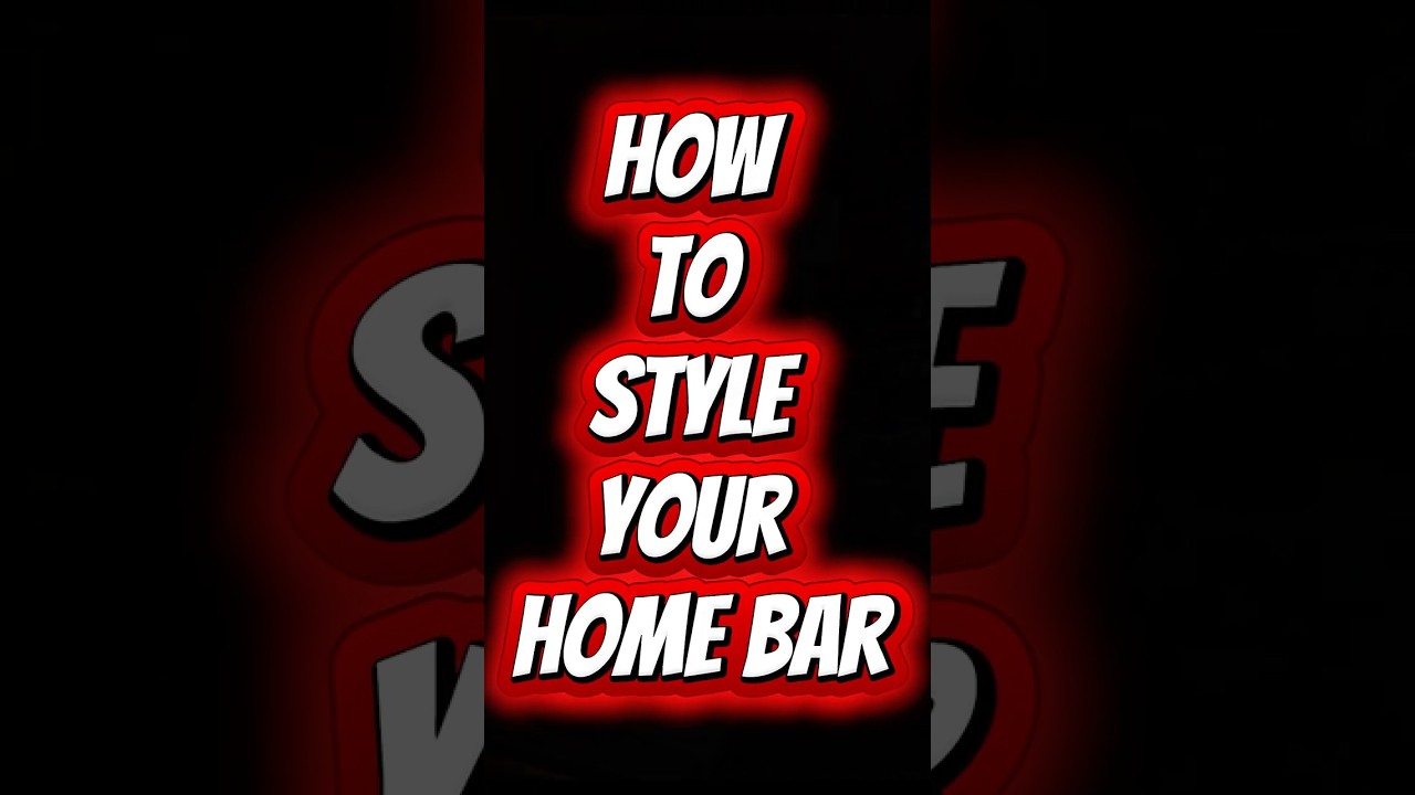 Home Bar Ideas & Setup | Bar Tools + Some Spirits #homebartender #home-bar #drinks#sip