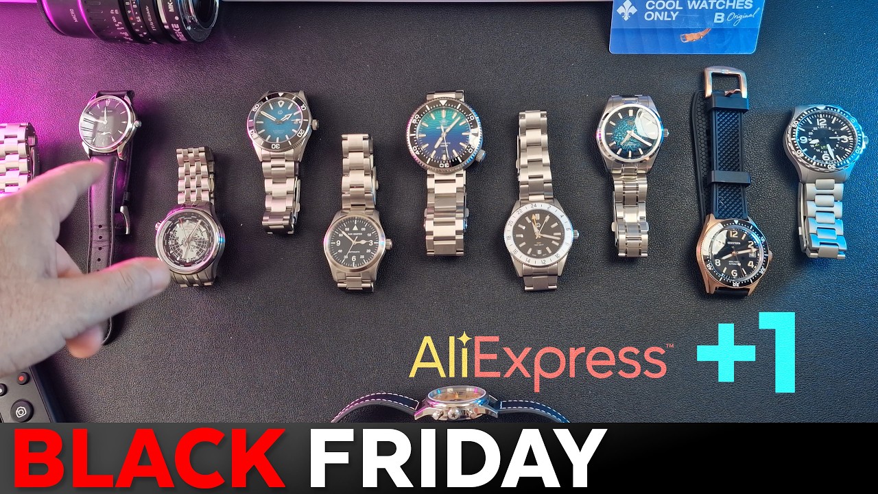 Лучшие предложения на часы AliExpress к Черной пятнице, которые вы не можете пропустить!