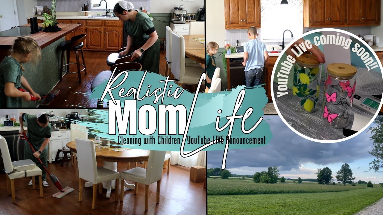 Cleaning Motivation, Mennonite Mom Of Three, Mark Your Calendars For The Next Live Event!