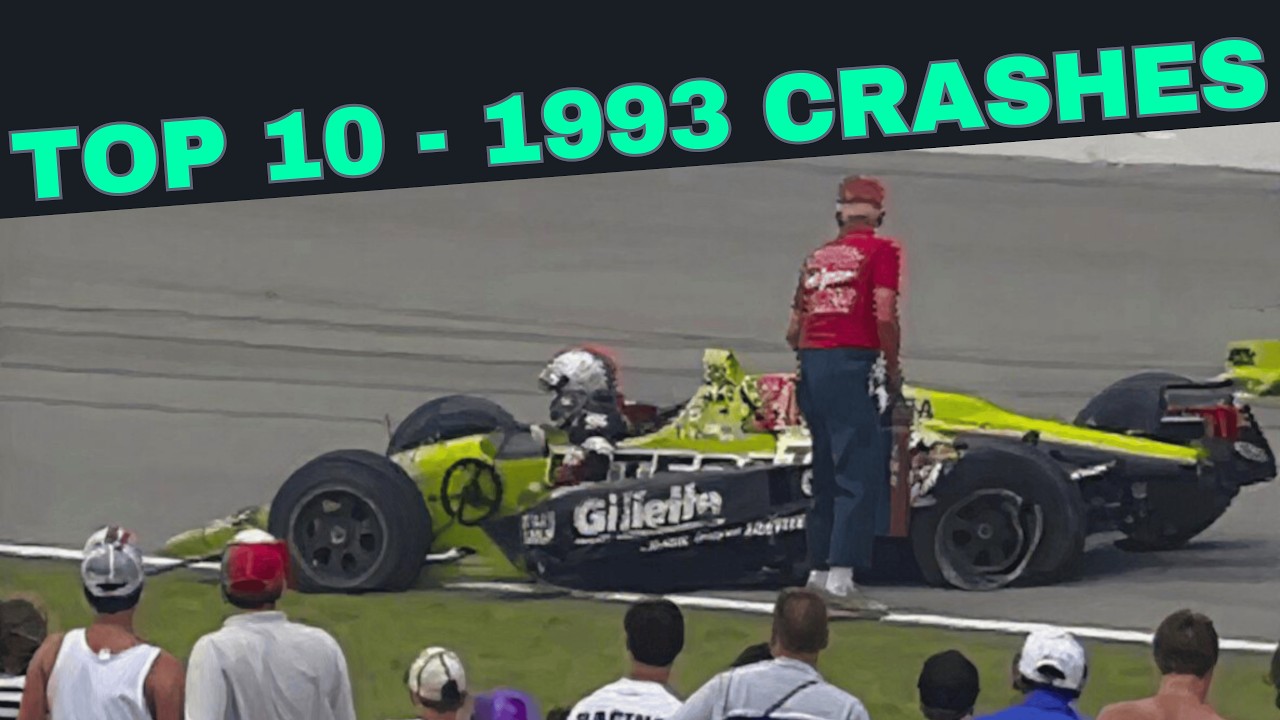 Top 10 Crashes from the 1993 CART Season