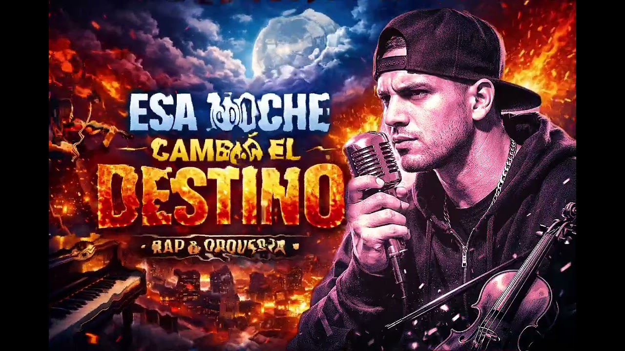 ESA NOCHE CAMBIÓ EL DESTINO 🔥 Rap Sinfónico Épico con Violín & Piano | Orquesta Cinemática 4K