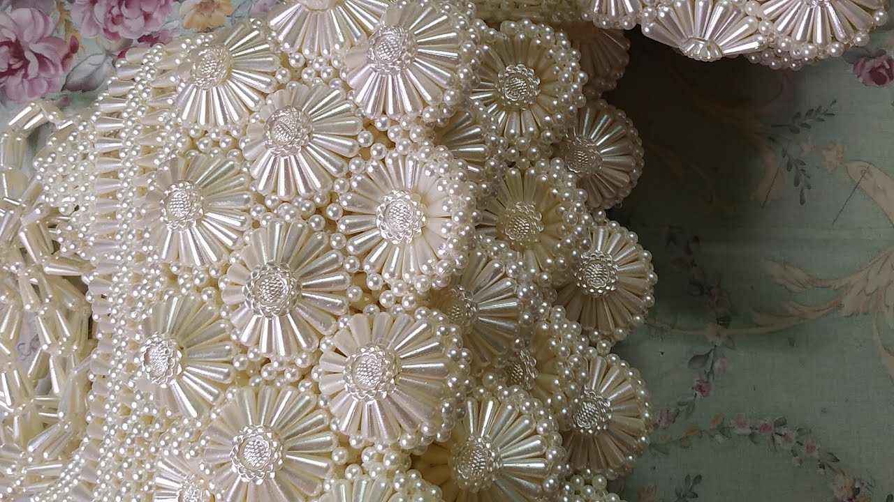 Мастер-класс по созданию сумки из бисера // Сумка из жемчужного бисера // Сумка из бисера