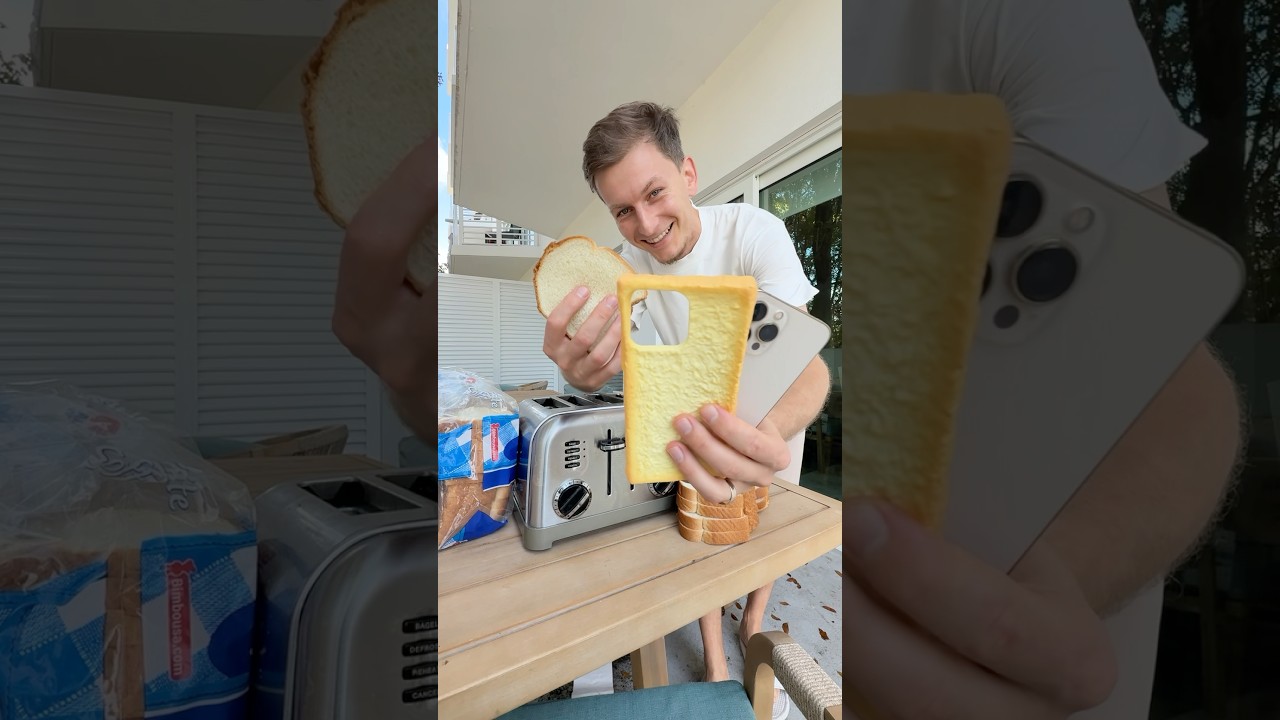 чехол-тост для телефона🍞 найдёт жена или нет?😂