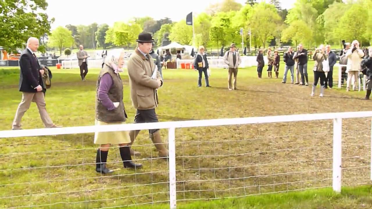 Queen Elizabeth II visits Royal Windsor Horse Show.