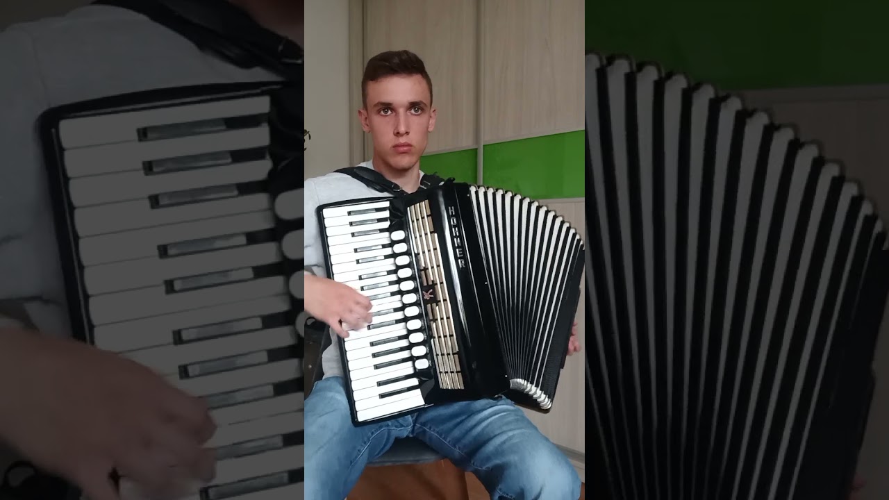 "Hej z góry z góry " akordeon Hohner Favorit biesiada