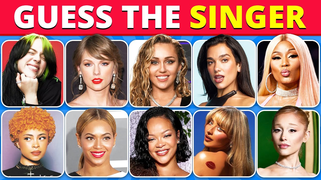 Can You Guess The Singer in 3 Seconds? Famous FEMALE Singers 🙋‍♀️🎤💯