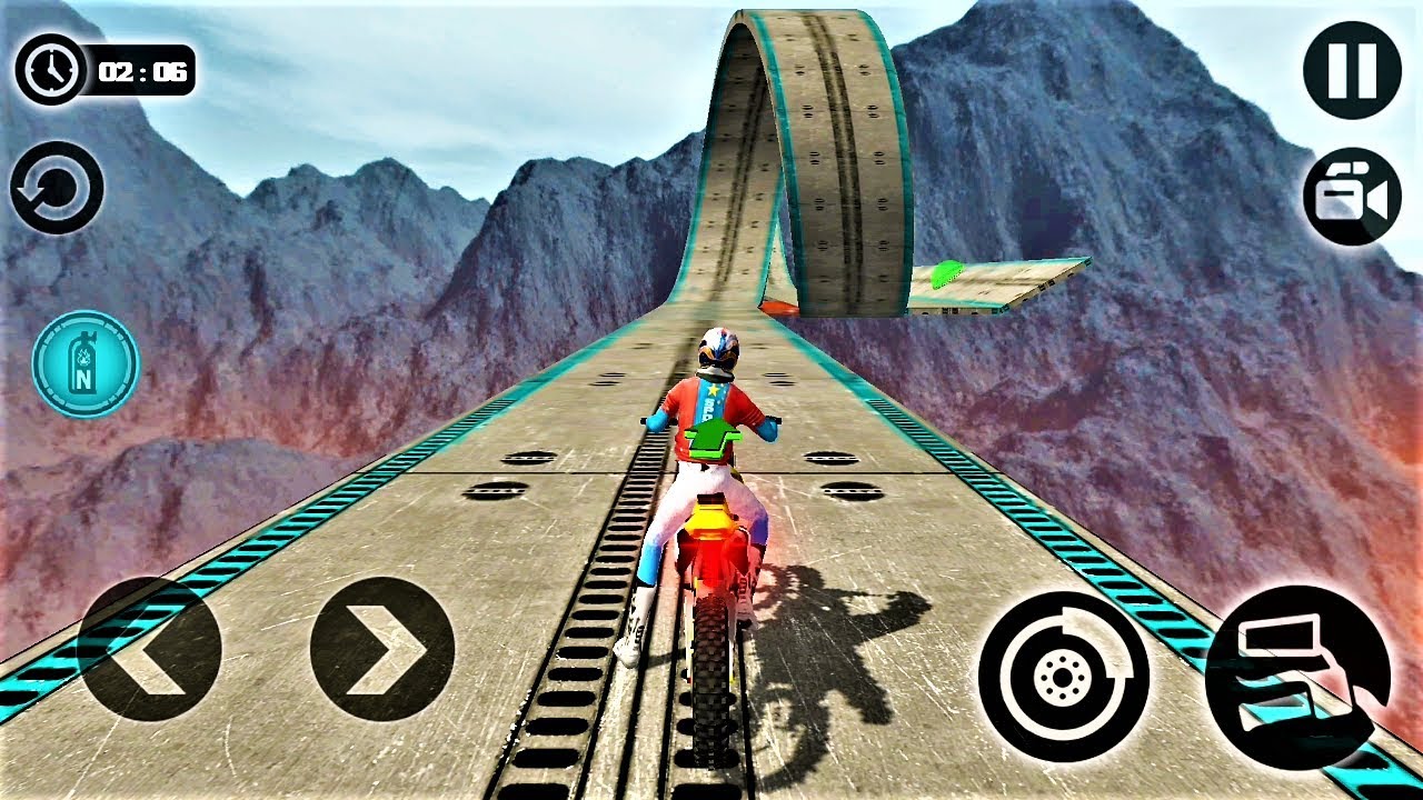 Impossible Moto Bike Tracks 3D 2018-Best Android Gameplay HD #48