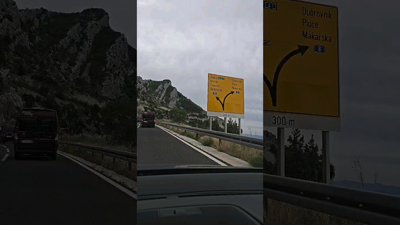 Croatia road Summer 4K 2024 