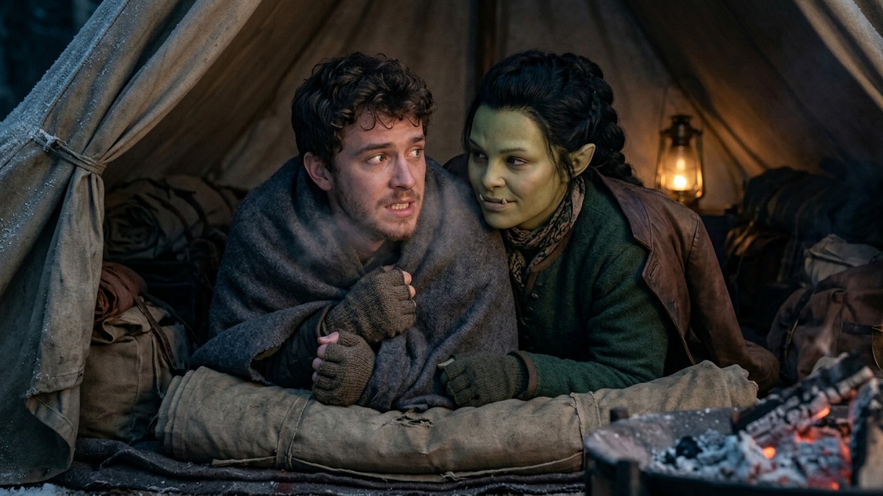 The Night Dropped Below Freezing&mdash;The Orc Girl Slid Into His Bedroll and Said, 'Don't Make It Weird'
