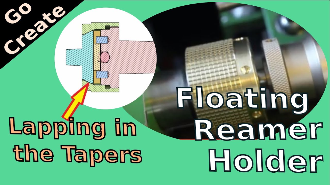 Floating Reamer Holder - Lapping in the Alignment Tapers