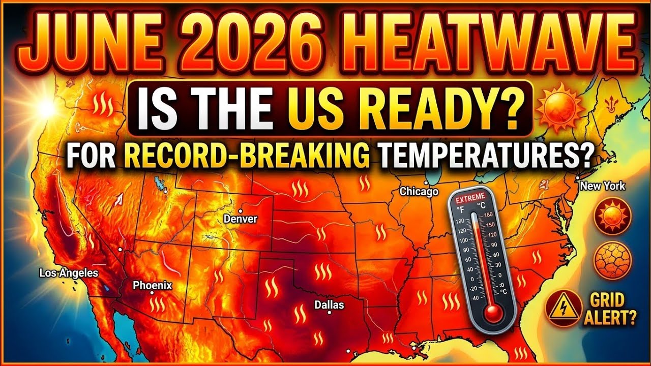 Жара в июне 2026 года: готовы ли США к рекордным температурам? #Жара2026 #ЖараВША