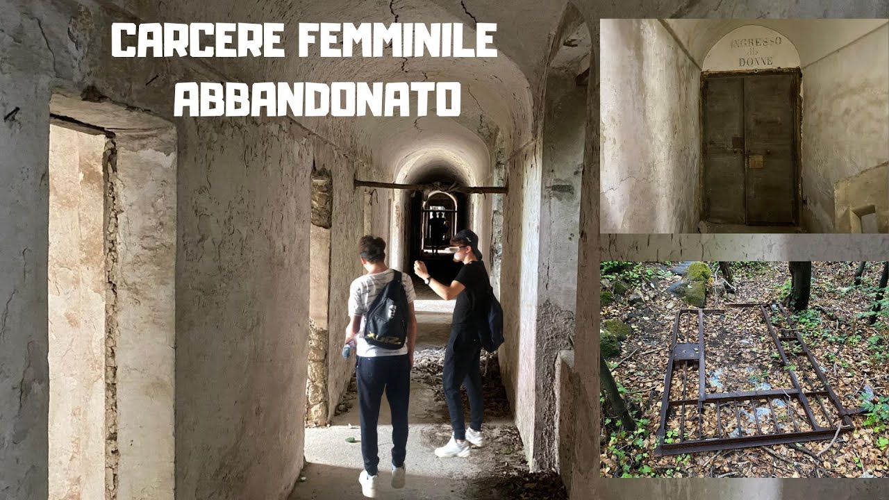 ESPLORIAMO UN EX CARCERE FEMMINILE IMMENSO ABBANDONATO TERRIFICANTE!!!
