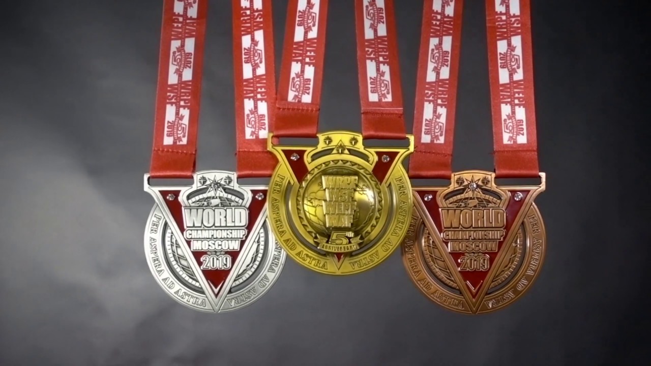 Медали V Чемпионата мира WRPF/WEPF/WAF/WSF 2019