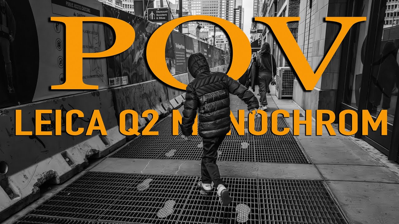 Уличная фотография Leica Q2 Monochrom POV | Желтый фильтр