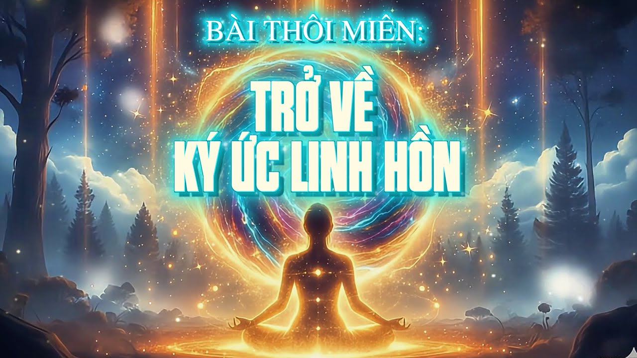 Bài Thiền Ngủ Ngon - Thôi Miên Trở Về Ký Ức Linh Hồn - Thư Giãn Sâu, Bình An, Giải Toả Lo Âu.
