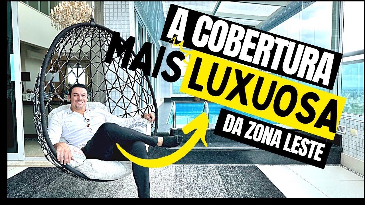 CONHEÇA A COBERTURA MAIS LUXUOSA DO JARDIM ANALIA FRANCO