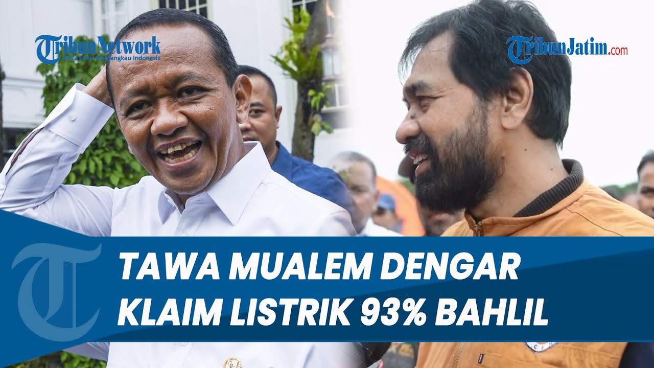 TAWA GUBERNUR MUALEM! Merespons Klaim Bahlil soal 93% Listrik Aceh Menyala: Masih Diusahakan