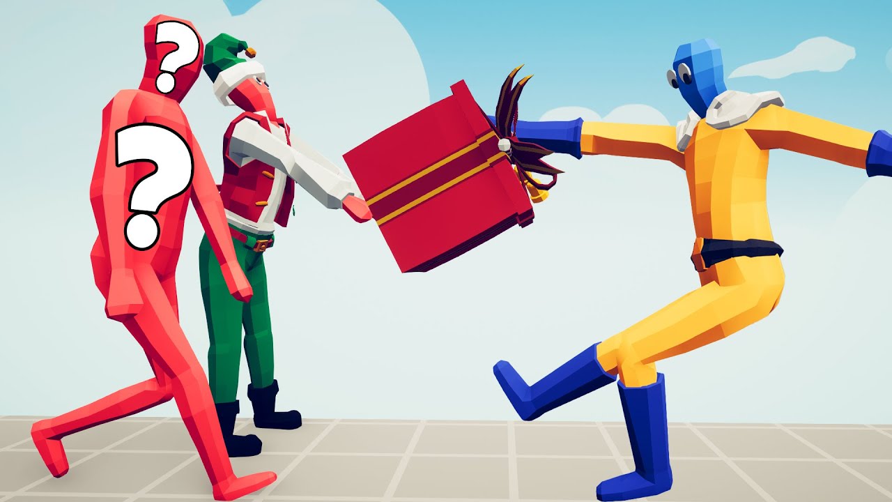 RANDOM UNIT + PRESENT ELF vs EVERY UNIT | TABS Totally Accurate Battle Simulator