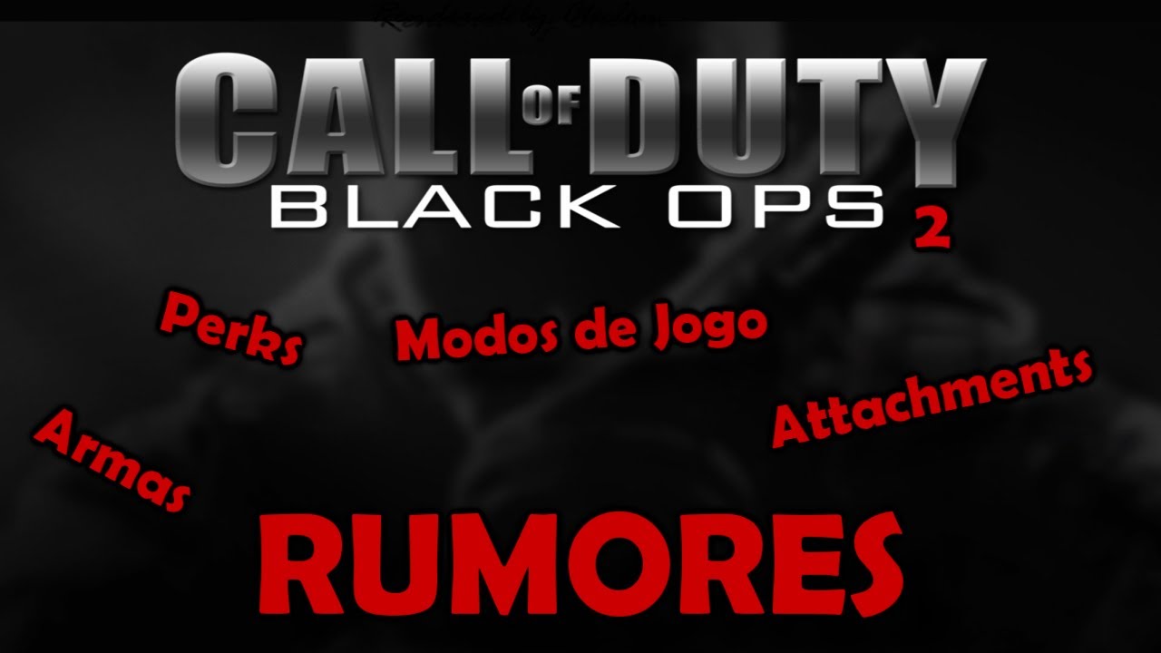 Black Ops 2: Lista de perks, armas e novos modos de jogo [RUMOR]