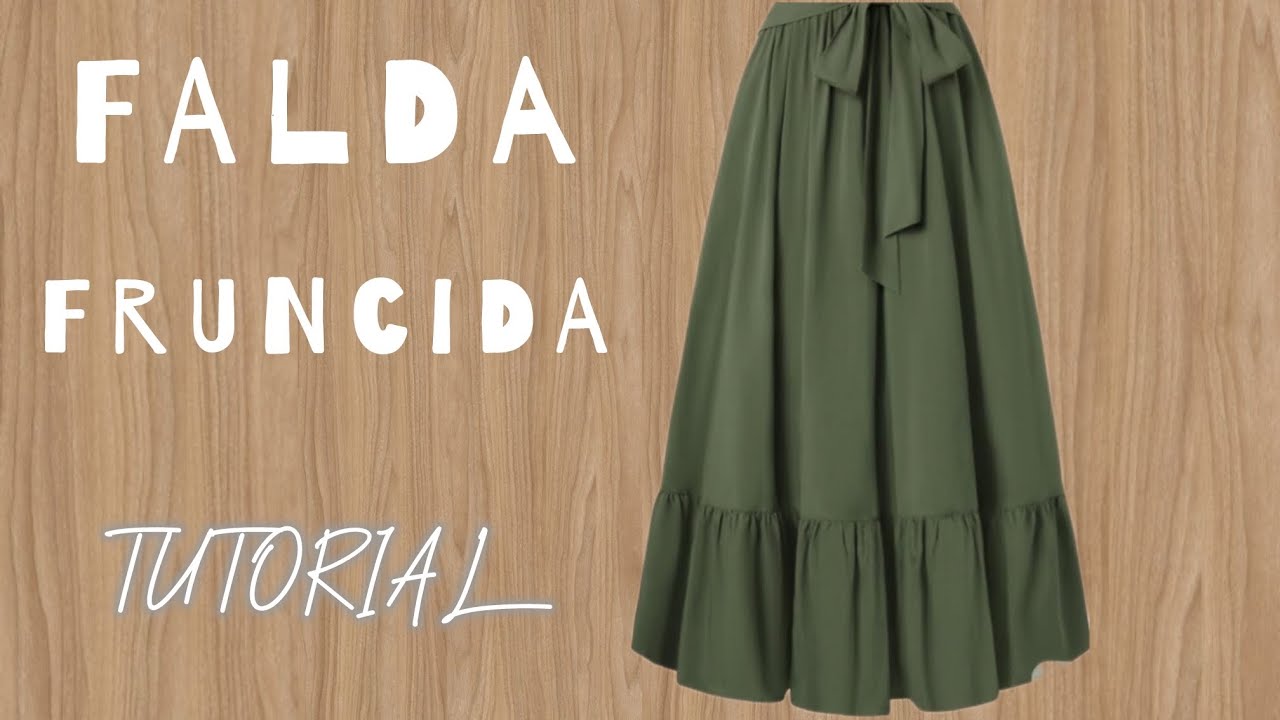 DIY FALDA FRUNCIDA / PASO A PASO 