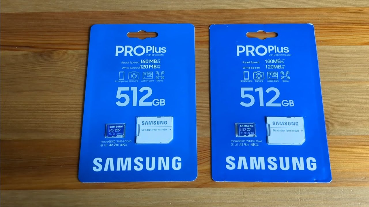Samsung ProPlus micro SD Fake vs Authentic