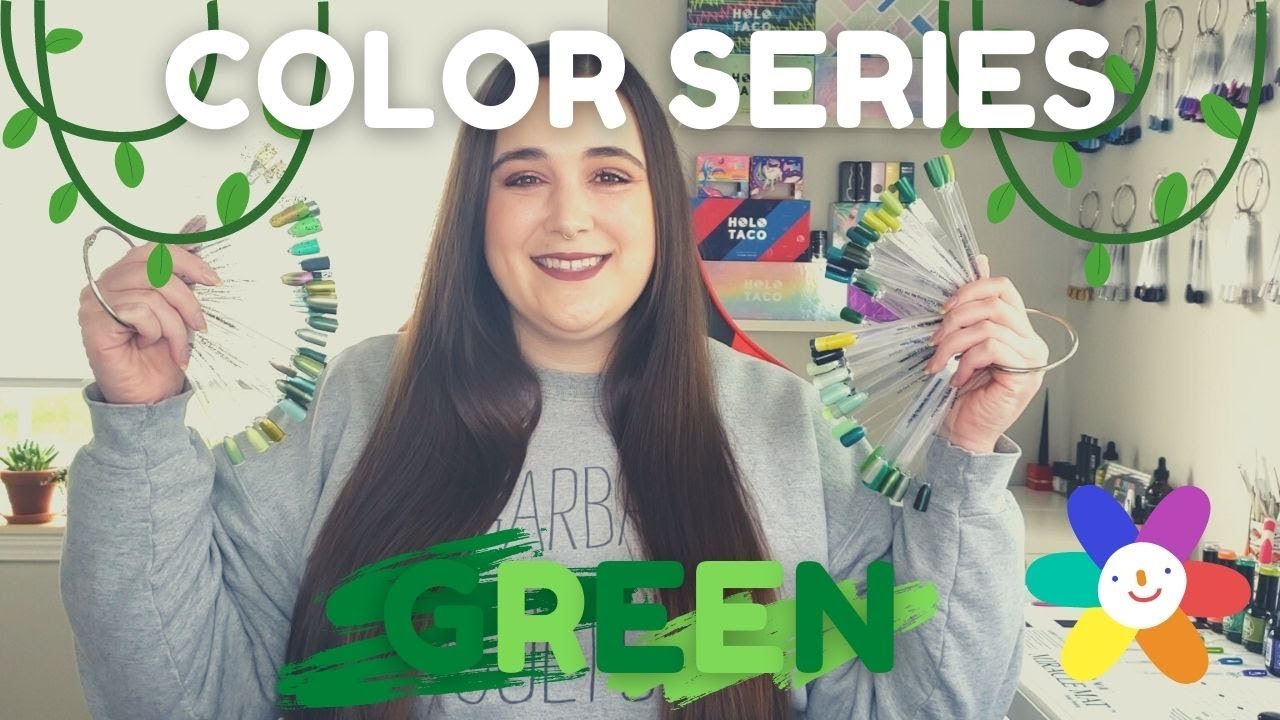 МОИ ЛЮБИМЫЕ ЗЕЛЕНЫЕ ЛАКИ ДЛЯ НОГТЕЙ | ЦВЕТНАЯ СЕРИЯ