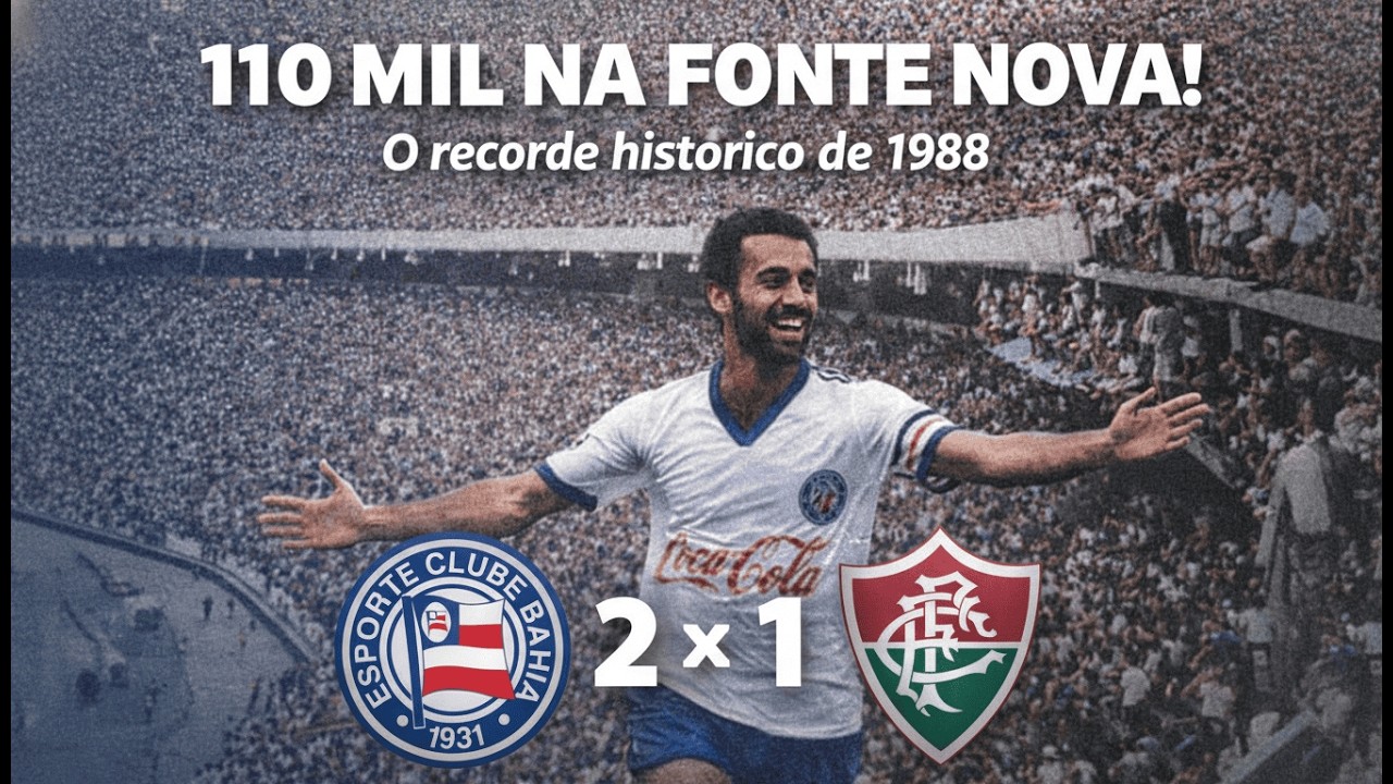 • A VIRADA DO TÍTULO? Como Bobô e Gil calaram o Fluminense em 1988