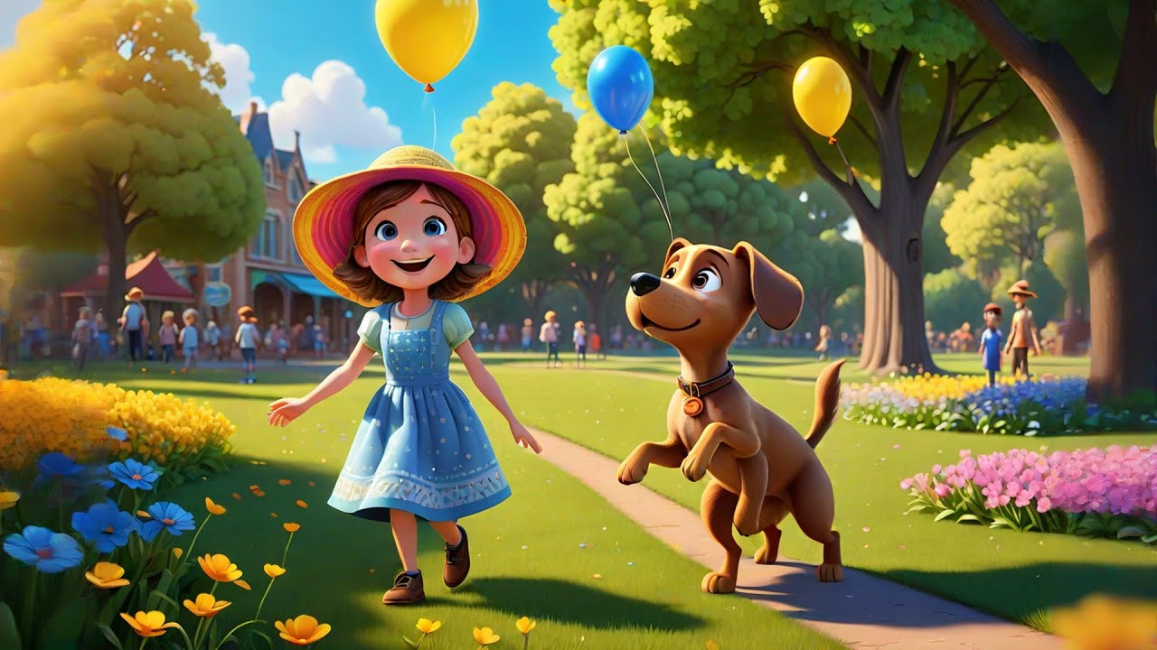 Three Bright Balloons Pop at Last | Fun Balloon Counting Song for Kids | Nursery Rhymes