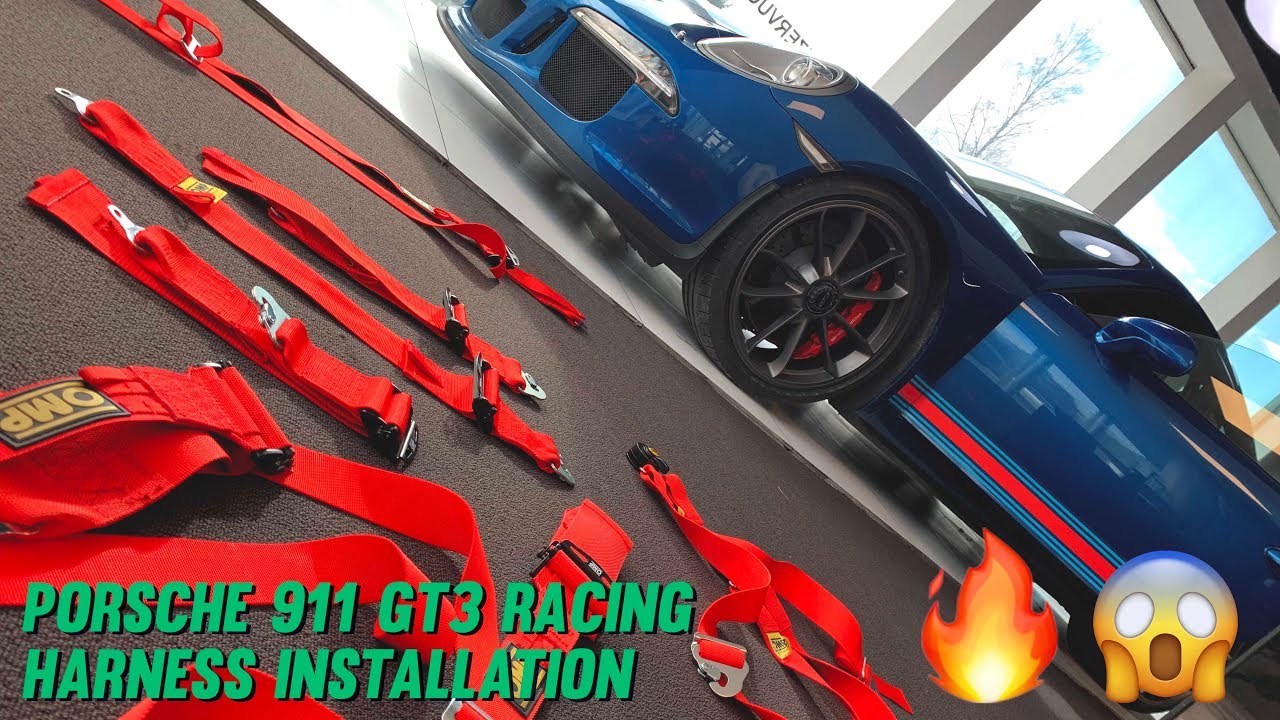 Installing a Racing Harness in Your Porsche 911 GT3 | Plus: Premium Floor Mats Available!