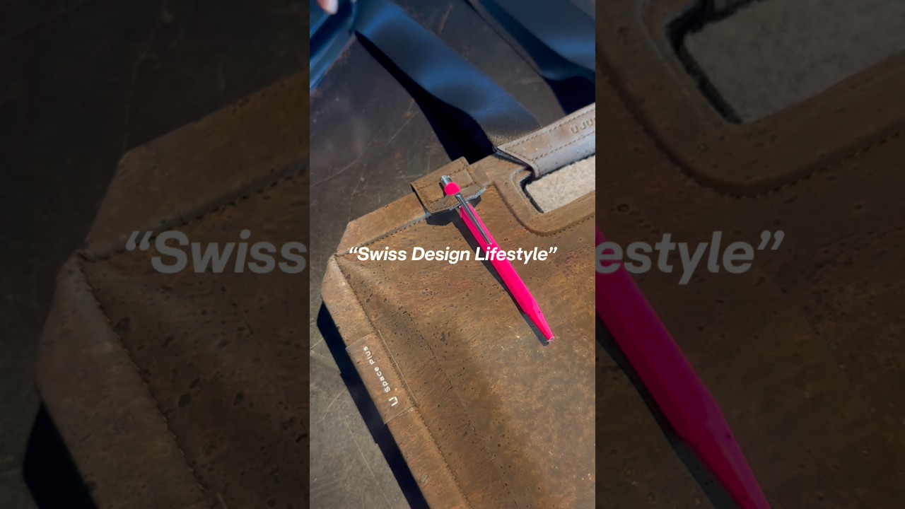 Discover a new bag design concept made for creative life inspired by Swiss minimalism 😎 