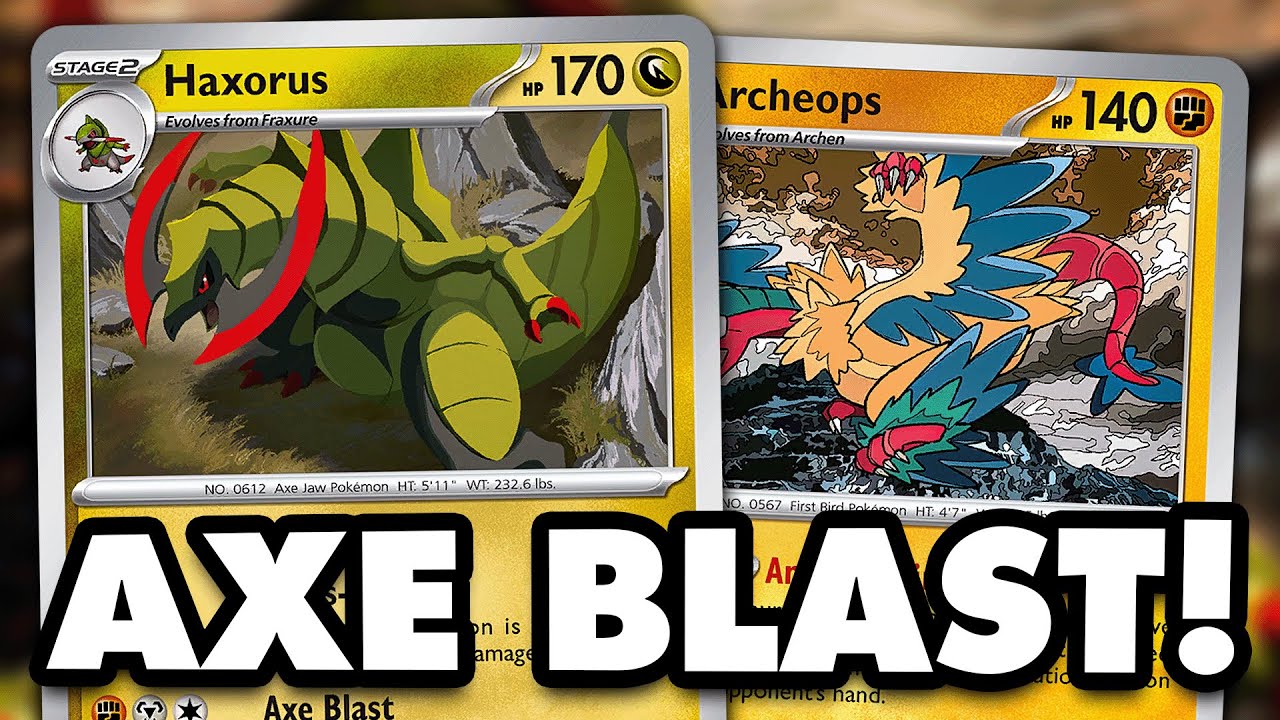 Haxorus Destroys Basic ex Pokemon!