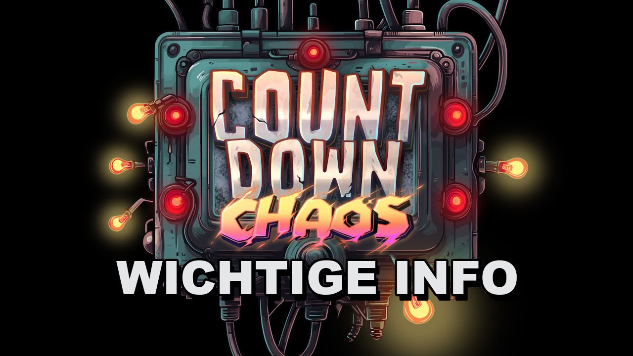 Wichtige Infos - Countdown Chaos Jam