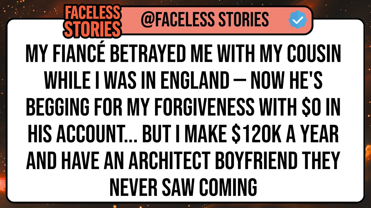 My Fiancé Betrayed Me With My Cousin While I Was in England — Now He's Begging for My Forgiveness ..