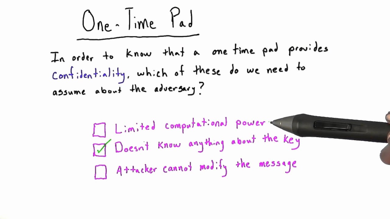 One Time Pad Reborn Solution - Applied Cryptography