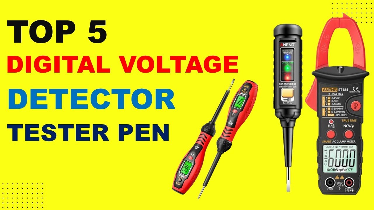 Top 5 Digital Voltage Detector Tester Pen in 2026