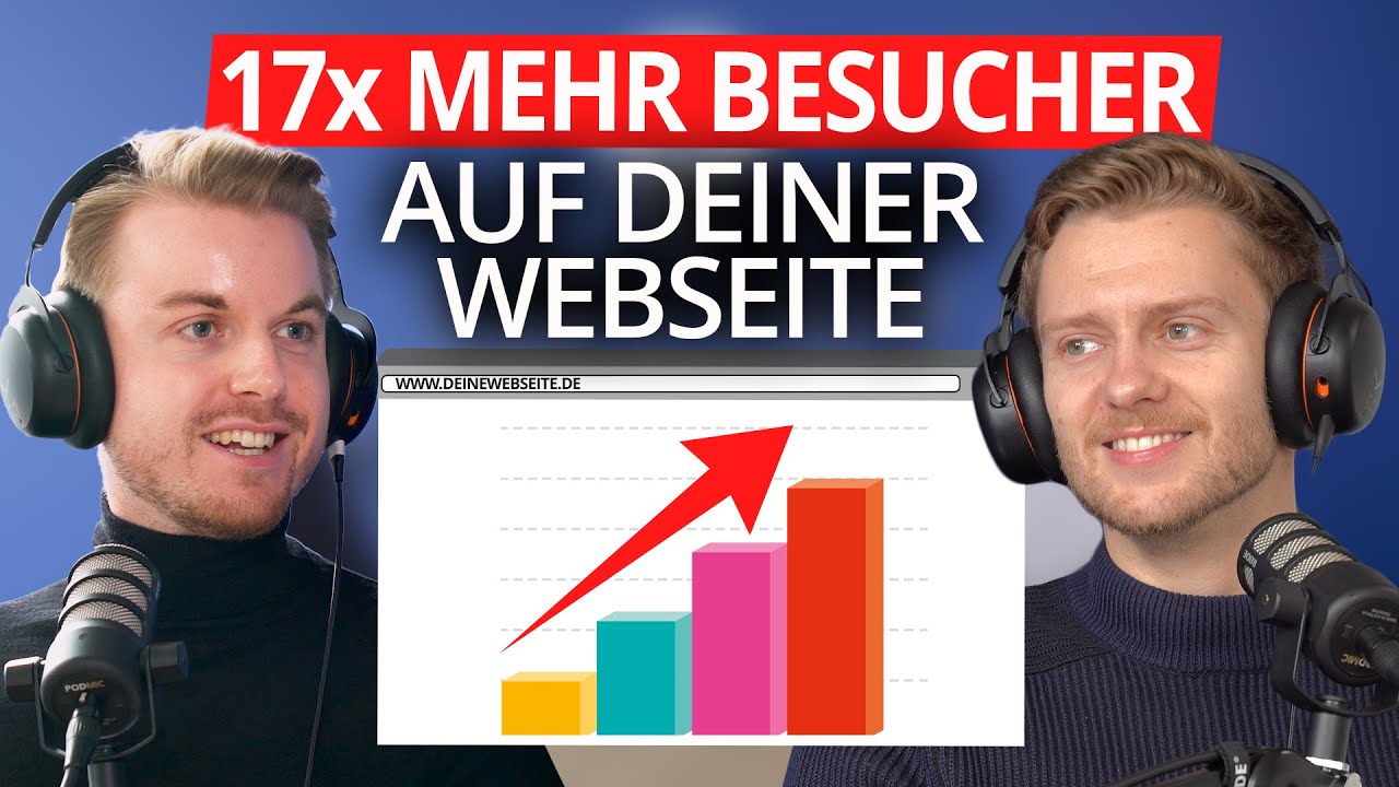 SO bekommst du mehr Besucher auf deine Webseite (mit Benedikt Neidhart von Rang1)